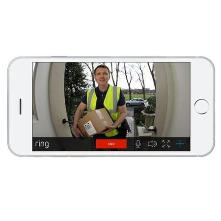 Ring Video Doorbell - Satin Nickel