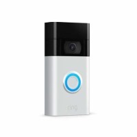 Ring 1080p HD 2nd Gen Video Doorbell 1 - Satin Nickel