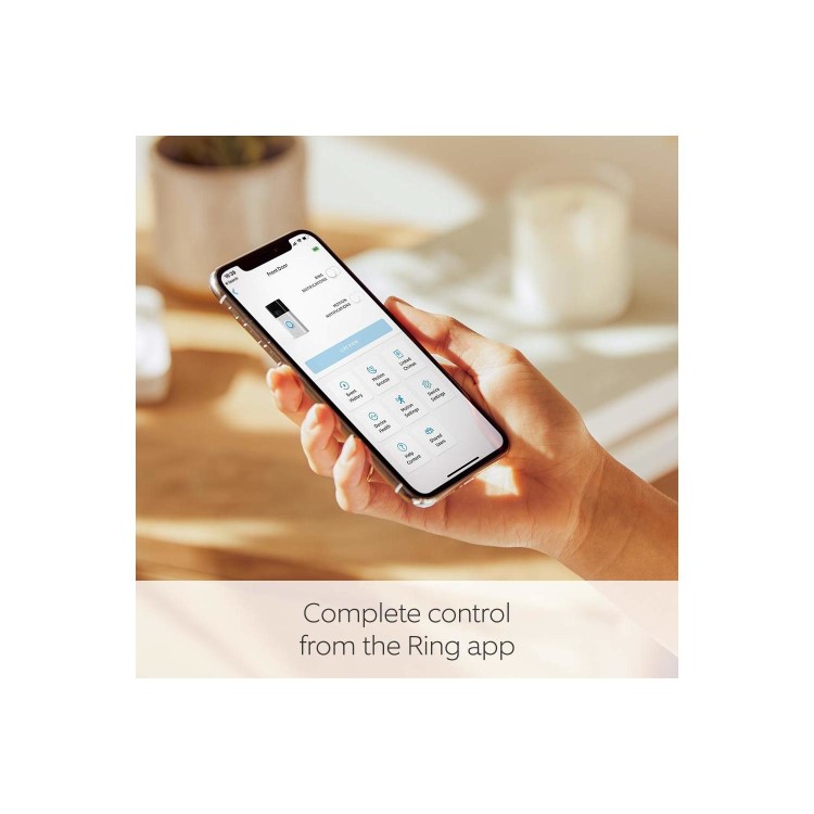 Ring 1080p HD 2nd Gen Video Doorbell 1 - Satin Nickel