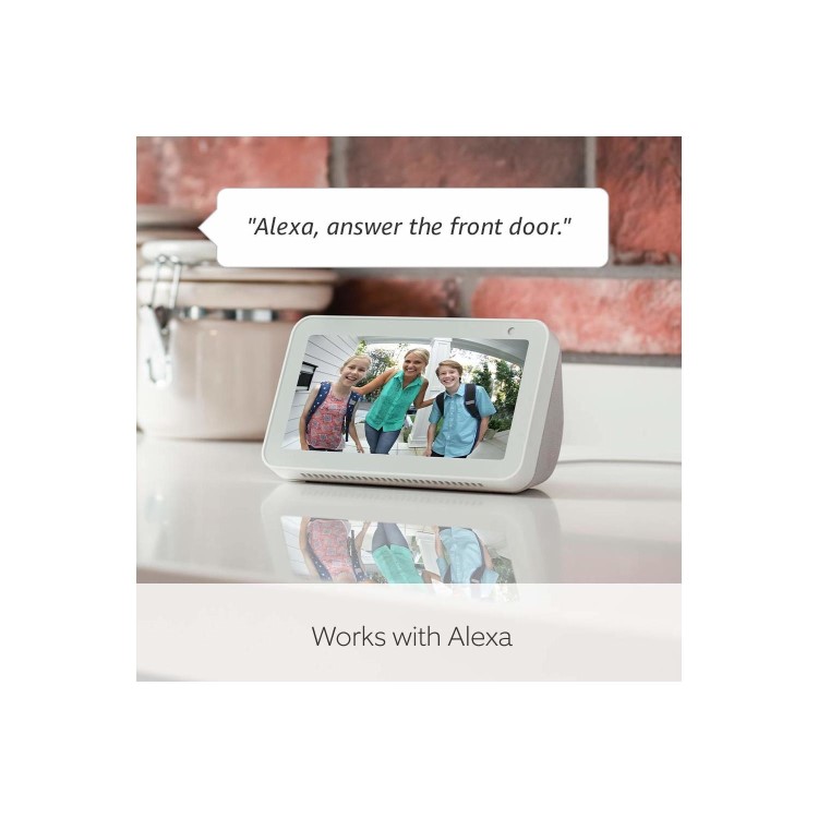 Ring 1080p HD 2nd Gen Video Doorbell 1 - Satin Nickel