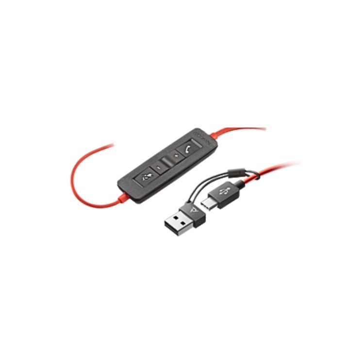 Poly Blackwire 3210 Monoaural Wired Headset