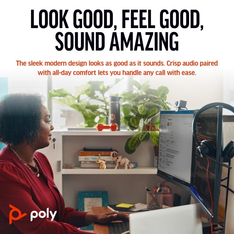 Poly Blackwire 3320 Wired Headset