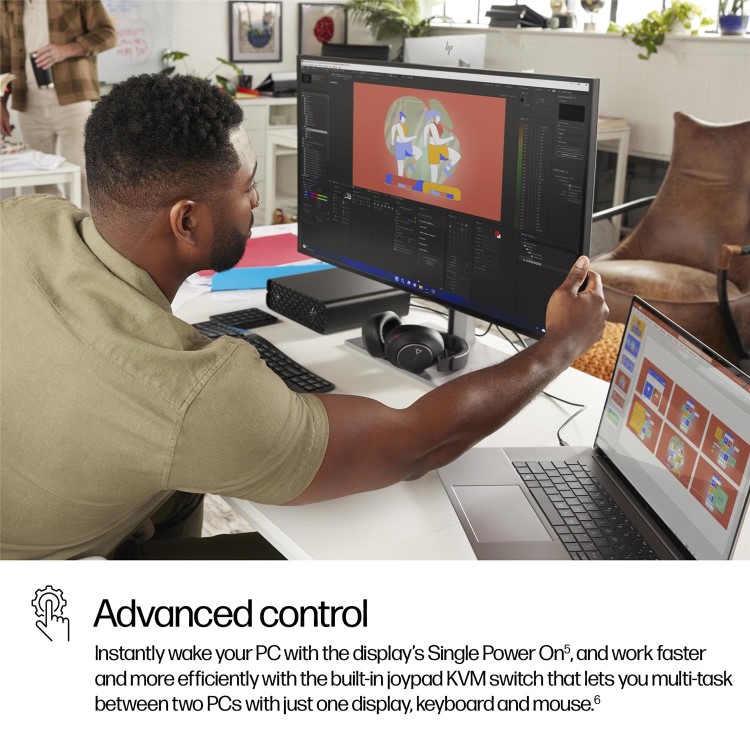 HP Series 7 Pro 732pk 32" IPS 4K Thunderbolt 4 Monitor