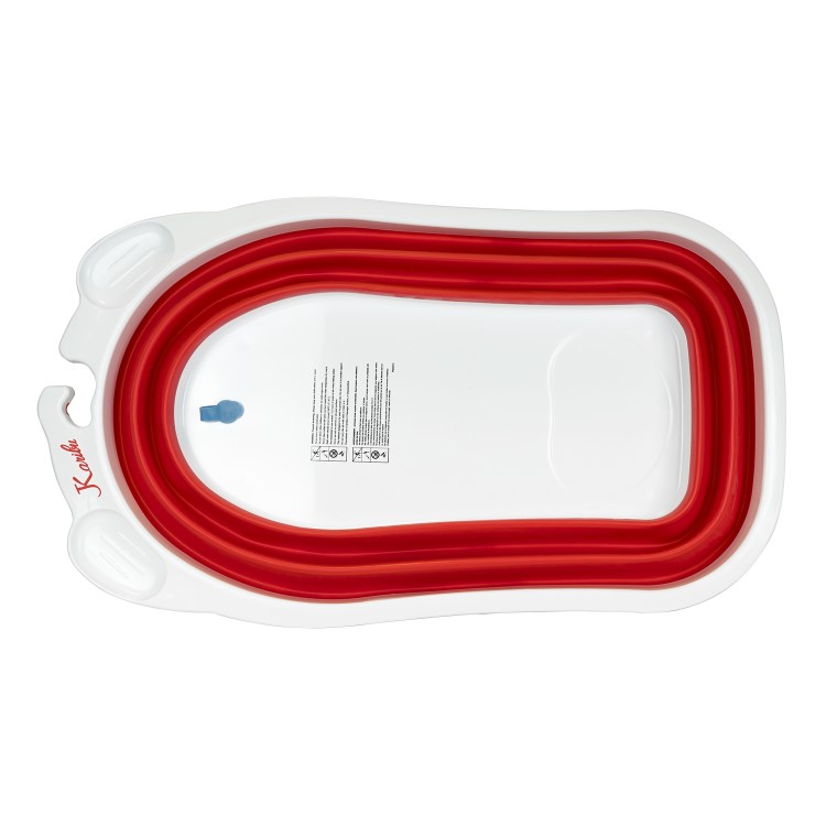 GRADE A1 - Babyway Karibu foldable bath red