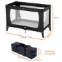 GRADE A1 - Travel Cot with Mattress by Babyway