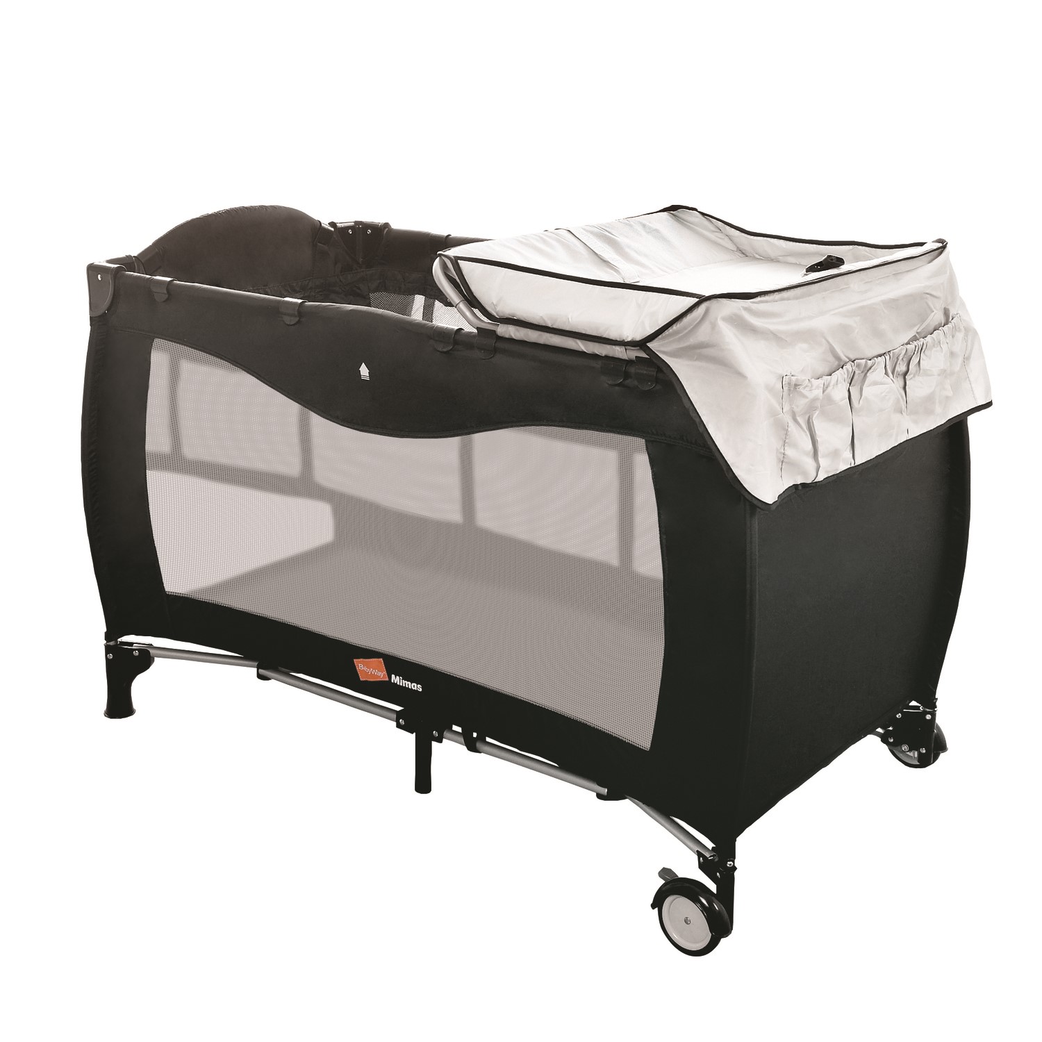 Travel Cot With Mattress Bassinet And Changing Table By Babyway Buyitdirect Ie