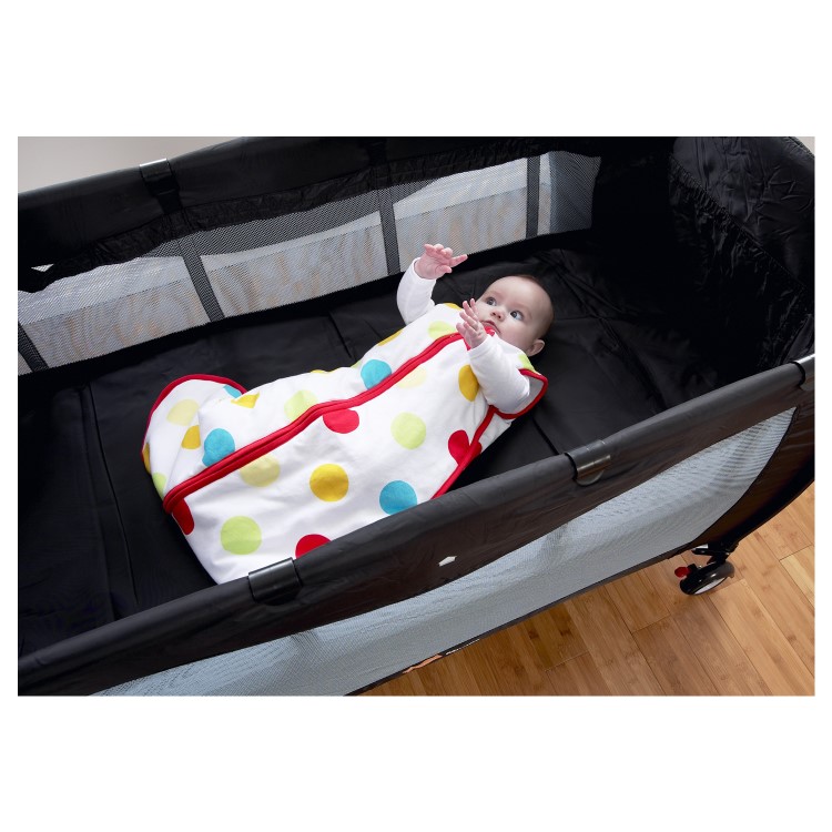 Babyway Travel Cot with Mattress Bassinet and Changing Table