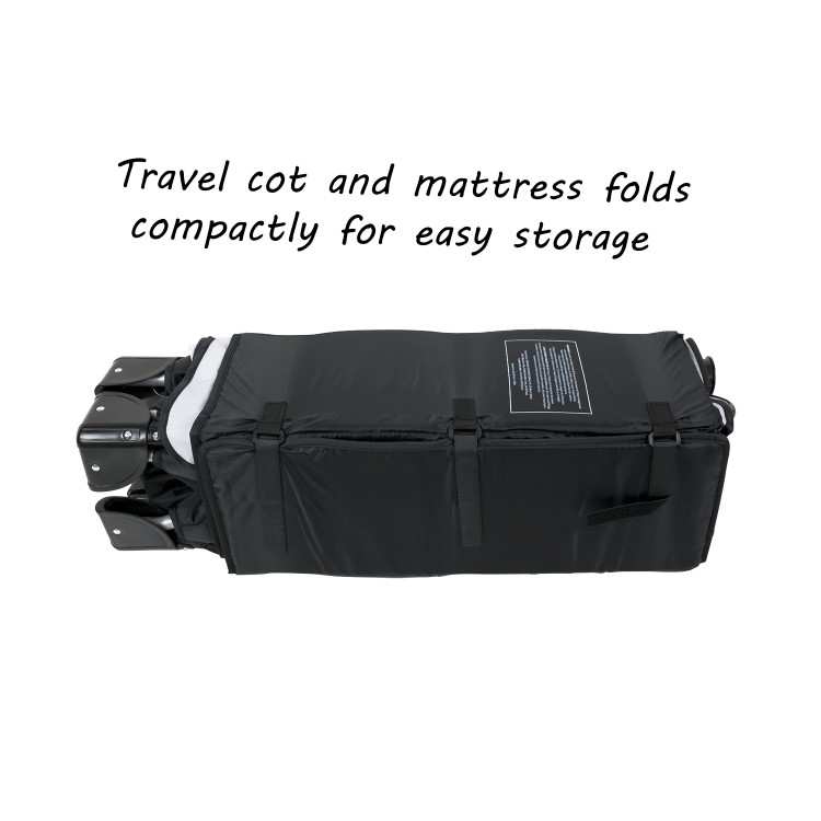 Babyway Travel Cot with Mattress Bassinet and Changing Table