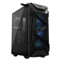 GRADE A1 - ASUS TUF Gaming GT301 RGB Gaming PC Case Black