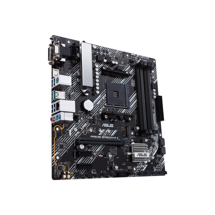 Asus AMD PRIME B450M-A II B450 Micro ATX Motherboard