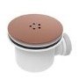 GRADE A1 - 90mm Brushed Bronze Shower Tray Waste