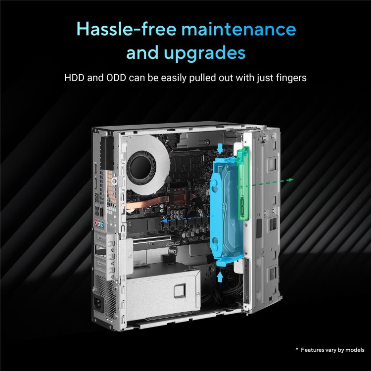 ASUS SFF Intel Core i7-13620H 16GB RAM 512GB SSD Windows 11 Pro Desktop PC