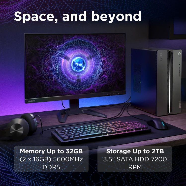 Lenovo LOQ Intel Core i5-14400F 16GB RAM 1TB SSD RTX 3050 Windows 11 Gaming PC