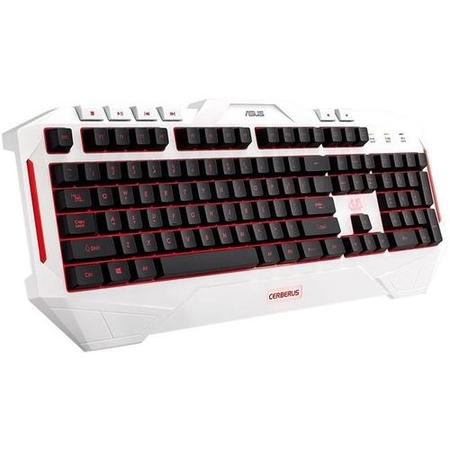 Asus Cerberus Arctic USB White Gaming Keyboard