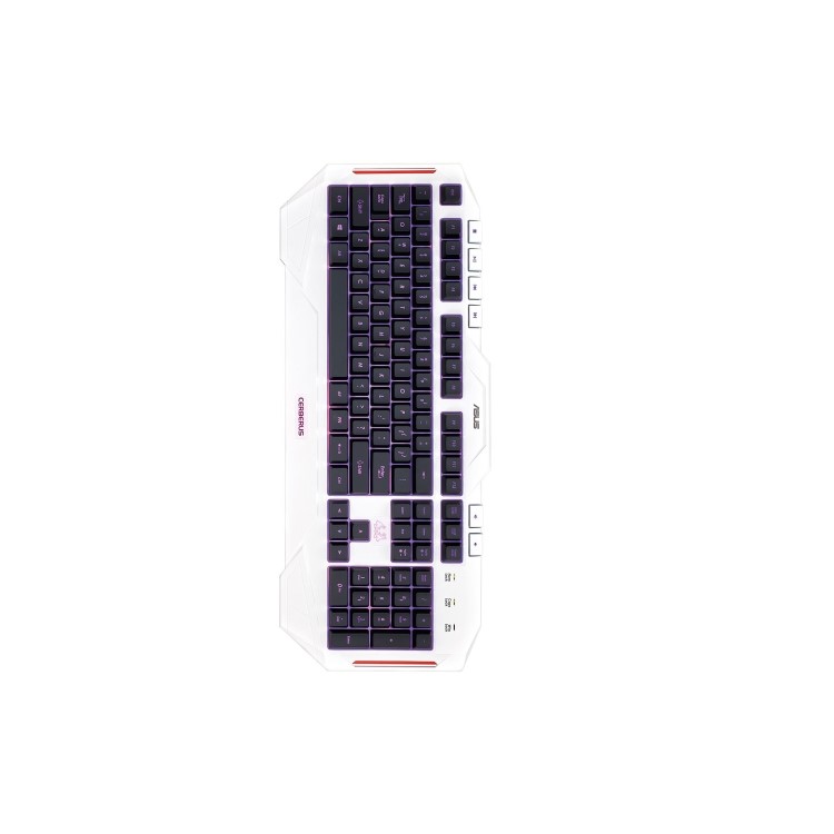 Asus Cerberus Arctic USB White Gaming Keyboard