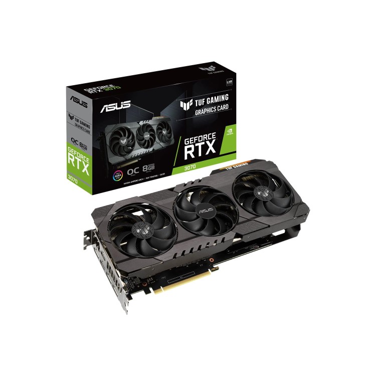 Asus GeForce RTX 3070 TUF Gaming OC V2 8GB GDDR6 Graphics Card