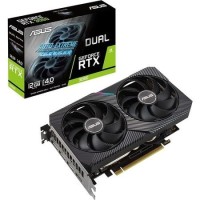 Box Opened Asus NVIDIA Dual GeForce RTX 3060 V2 12G 1867MHz GDDR6 OC Graphics Card