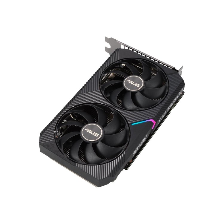 Box Opened Asus NVIDIA Dual GeForce RTX 3060 V2 12G 1867MHz GDDR6 OC Graphics Card