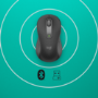 Logitech Signature M650 Wireless Optical Left Handed Mouse Grey