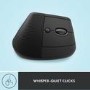 Logitech Lift Vertical Ergonomic Wireless Mouse Graphite