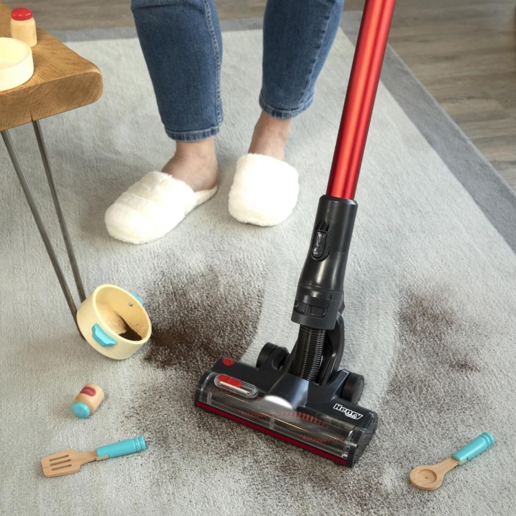 Numatic Henry Quick 916177 Cordless Stick Vacuum Cleaner - Red