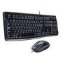 Box Opened Ex Demo Logitech MK120 Wired Keyboard and Mouse in Black
