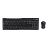 Logitech MK270 Wireless Keyboard and Mouse Combo Black