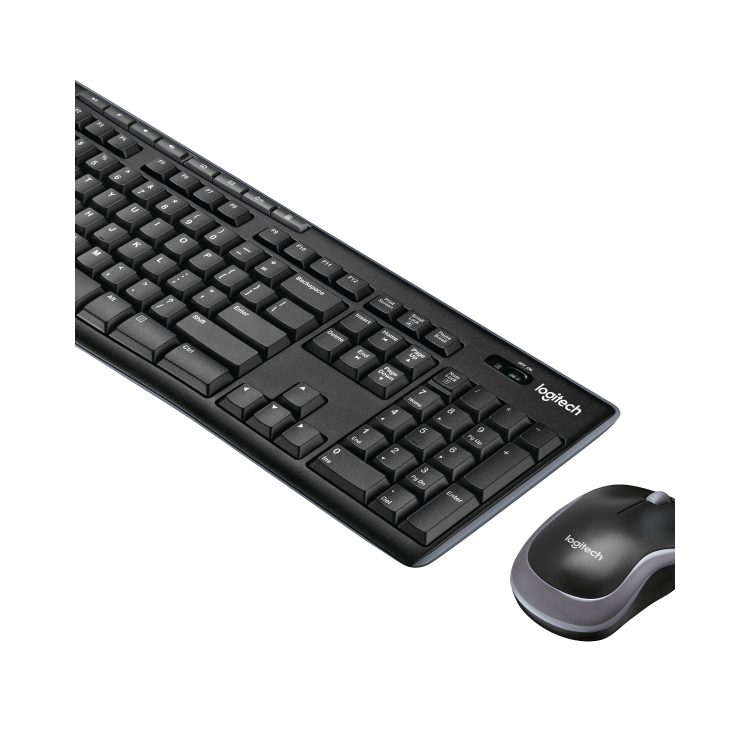 Logitech MK270 Wireless Keyboard and Mouse Combo Black