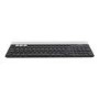 Logitech K780 Multi-Device - Keyboard - Bluetooth 2.4 GHz - UK English - white
