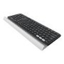 Logitech K780 Multi-Device - Keyboard - Bluetooth 2.4 GHz - UK English - white