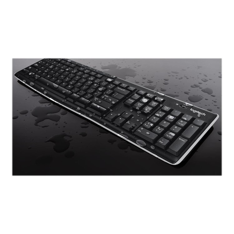 Logitech MK270 Wireless Keyboard and Mouse Combo Black with Silicone Cover