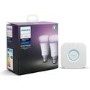 Philips Hue White and Colour Ambiance B22 Mini Starter Kit
