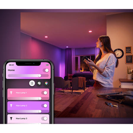 Philips Hue White and Colour Ambiance GU10 Twin Pack