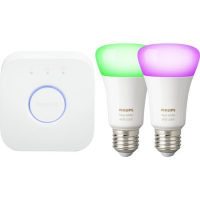 Philips Hue White & Colour Ambiance E27 Starter Kit - 2 Pack