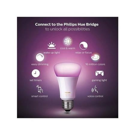 Philips Hue White & Colour Ambiance E27 Starter Kit - 2 Pack