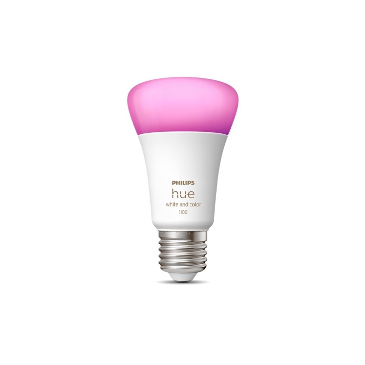 Philips Hue White and Colour Ambiance E27 Single Bulb