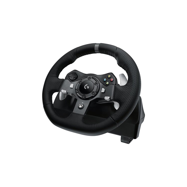 Logitech Driving Force G920 Xbox One & PC Racing Wheel & Pedals - Black
