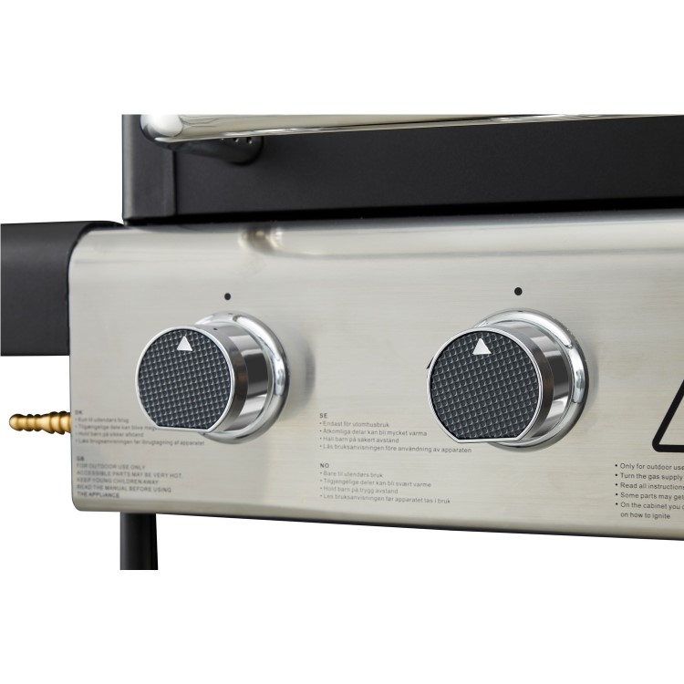Refurbished Dangrill 3 Burner Gas BBQ in Black