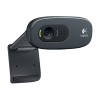 GRADE A1 - Logitech C270 HD Webcam with Built in Microphone