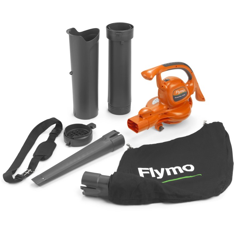 Flymo Power Vac 3000 Garden Vac & Corded Leaf Blower