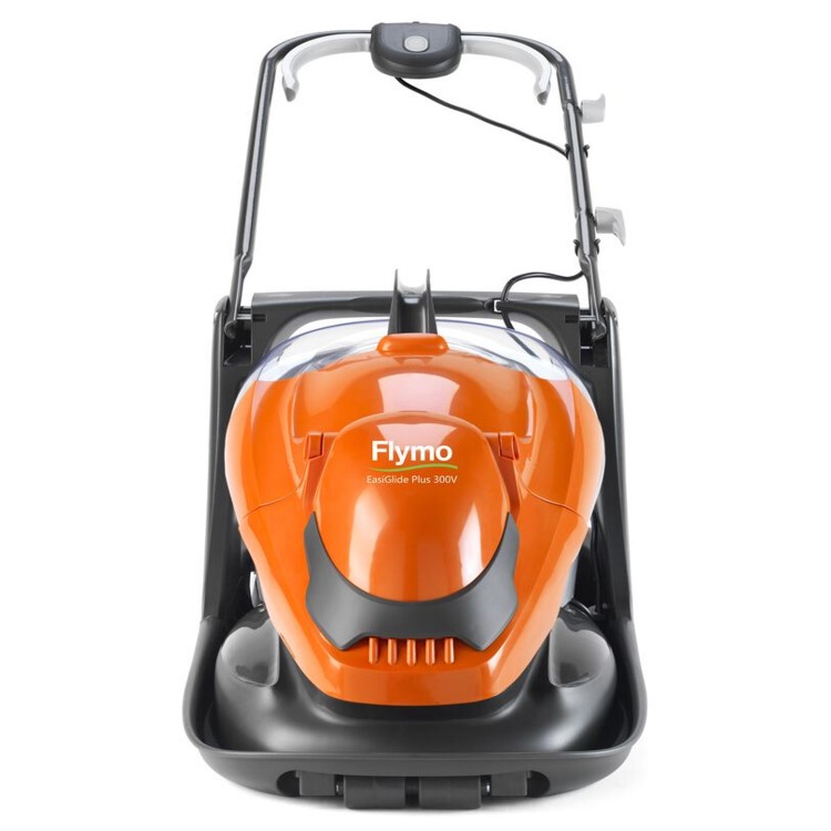 Flymo Easi Glide Plus 330v 33cm Hover Corded Electric Lawnmower and Contour 650E 30cm Corded Grass Strimmer Set