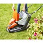 Flymo Easi Glide Plus 330v 33cm Hover Corded Electric Lawnmower and Contour 650E 30cm Corded Grass Strimmer Set