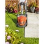 Flymo Easi Glide Plus 330v 33cm Hover Corded Electric Lawnmower and Contour 650E 30cm Corded Grass Strimmer Set