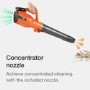 Flymo 18V EasiClear 100 Kit Cordless Battery Leaf Blower
