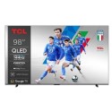 98P8K-UK TCL 98P8K-UK 98" 4K QLED Smart Google TV – 144Hz Dolby Vision IQ ONKYO 2.1 Sound