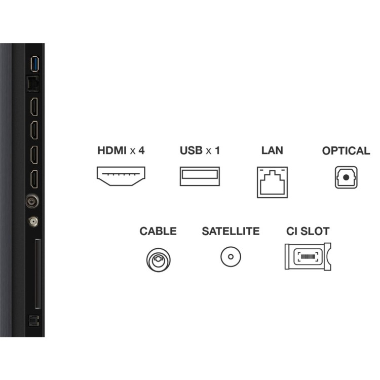 TCL 98Q6C-UK 98" 4K QD-Mini LED UHD Smart Google TV
