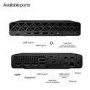 HP EliteDesk 8 Mini G1a AMD Ryzen AI 7 350 32GB RAM 1TB SSD Windows 11 Pro Mini PC