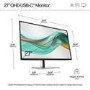 HP Series 5 Pro 527pu 27" IPS QHD 100Hz USB-C Monitor