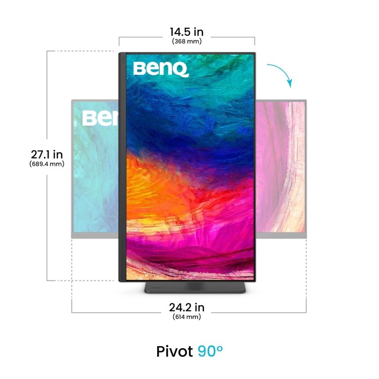 BenQ PD2706QN 27" IPS QHD USB-C Designer Monitor