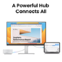 BenQ MA270S 27" IPS 5K USB-C KVM Thunderbolt 4 Height-Adjustable Monitor for MacBook